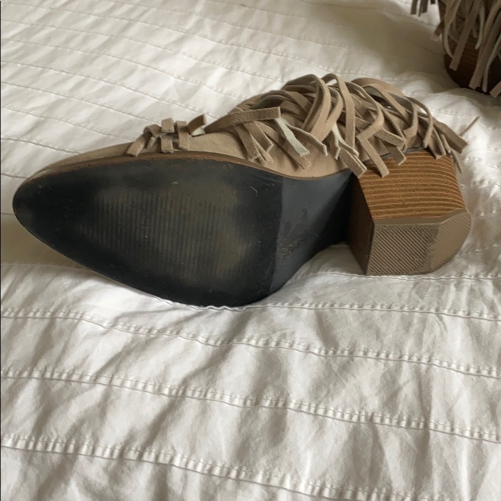 Fringe Booties - Picture 2 of 3